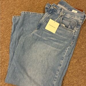 Calvin Klein Light Blue Women's Flare Jeans